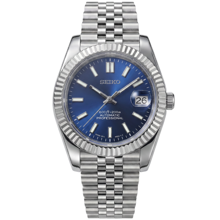 SEIKO DATEJUST MOD | BLAUW