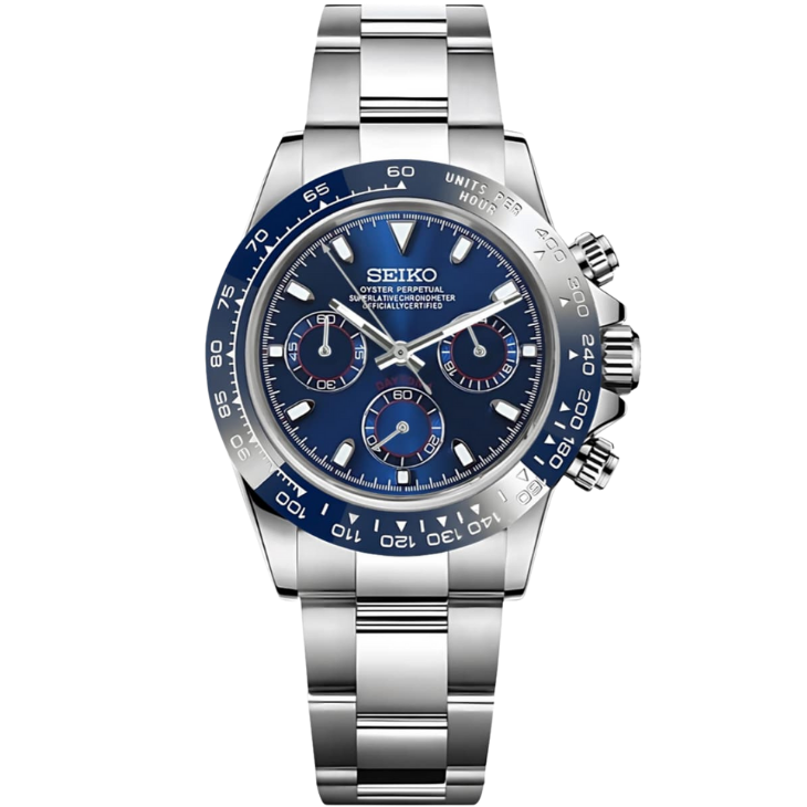 SEIKO DAYTONA MOD | Deep Blue