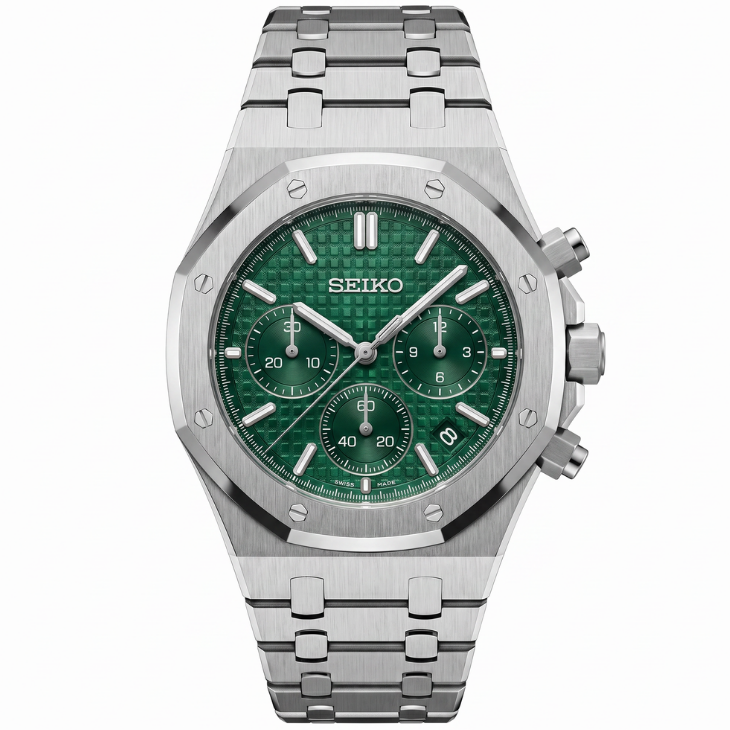 SEIKO ROYAL OAK MOD | Groenblijvend