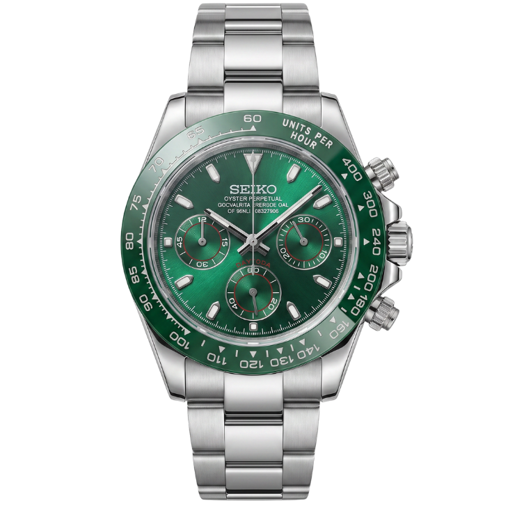 Seiko Daytona Verde Steel