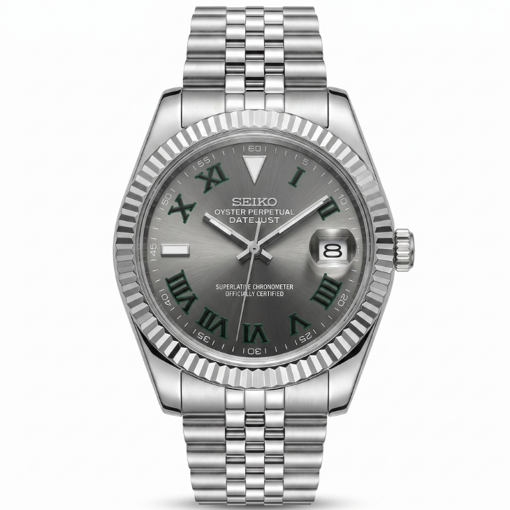 Seiko Datejust Grey Wimbledon