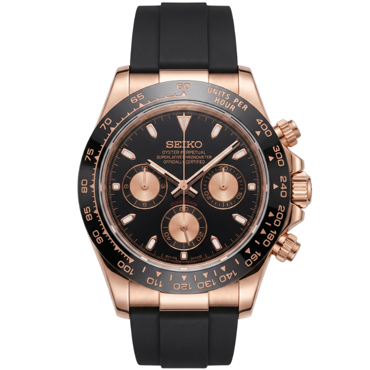 Seiko Daytona Rose Gold