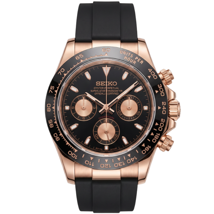 Seiko Daytona Rose Gold