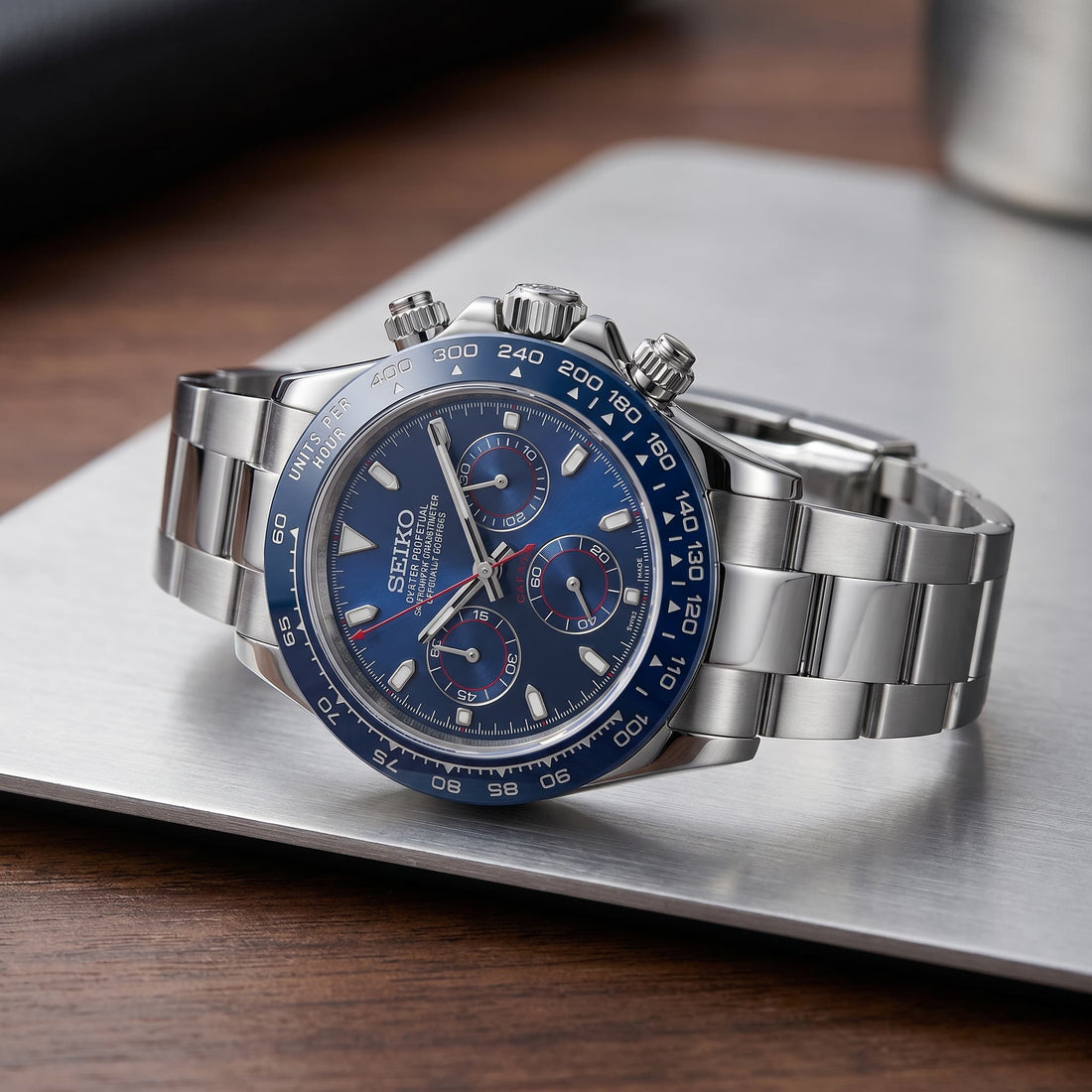 Seiko Daytona Deep Blue