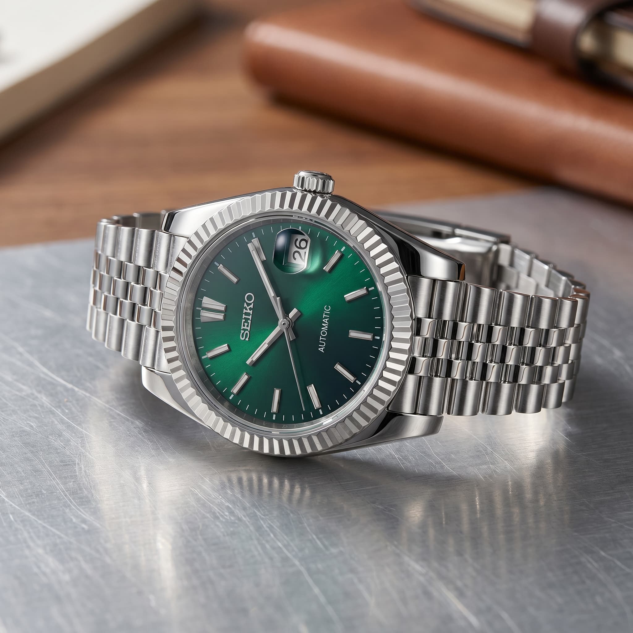 Seiko Datejust Green