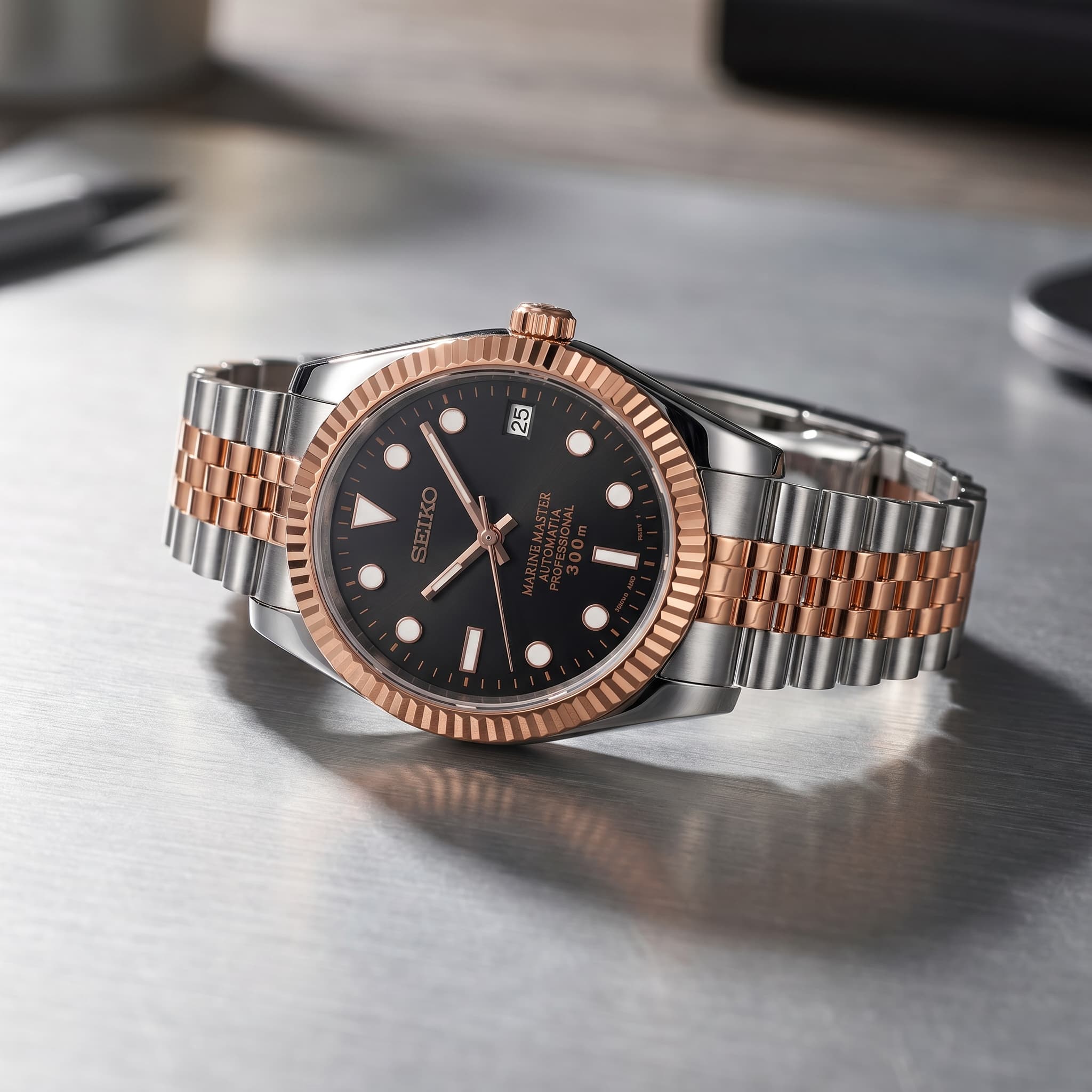 Seiko Datejust Rosecrest