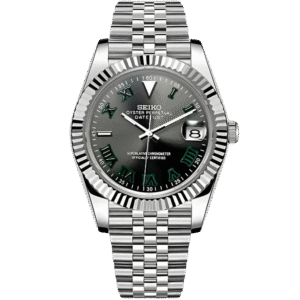 SEIKO DATEJUST MOD | GREY WIMBLEDON