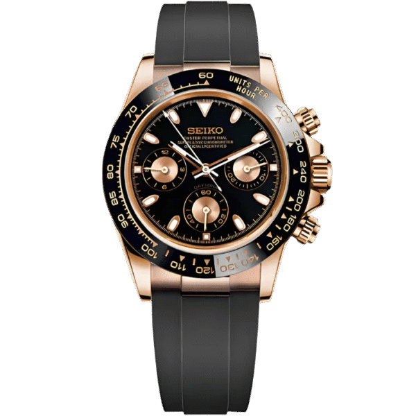 SEIKO DAYTONA MOD | ROSE GOLD