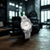 SEIKO DATEJUST MOD | WHITE ARABIC DIAL