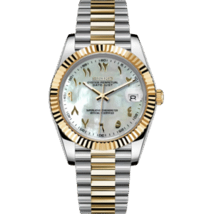 SEIKO DATEJUST MOD | GOLD TWO TONE