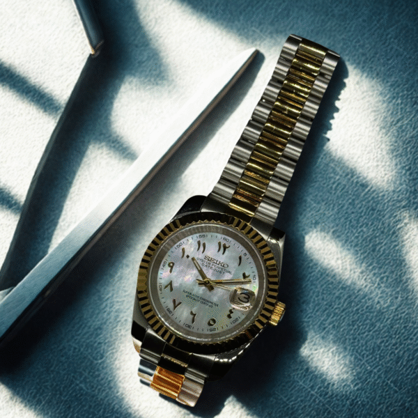 SEIKO DATEJUST MOD | GOLD TWO TONE