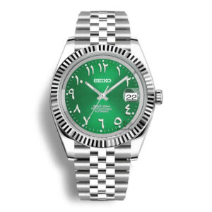 SEIKO DATEJUST MOD | GREEN ARABIC DIAL
